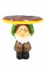 3-Piece Jolly Gnome Table and Chair Novelty Garden Furniture Set