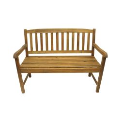47"" Acacia Wood Outdoor Patio Furniture Bench