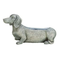 ""Ps dog flower pot 23""""w