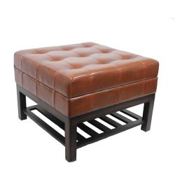 Elegant Vintage Appeal Square Wood Bench By Entrada By Entrada