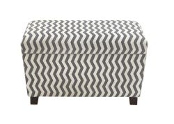 The must-have set of 2 wood fabric strong ottoman