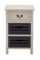 Stylish and trendy wood night stand